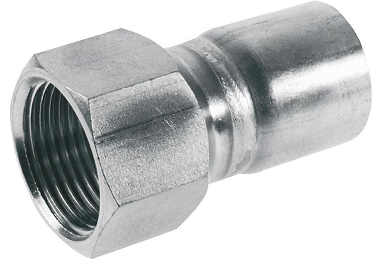 C-Stahl Pressfitting M-Kontur Absatznippel IG Ø 15x DN10(3/8")