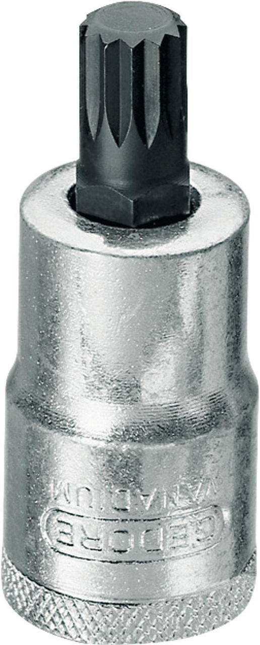 Schraubendreher-Einsatz 1/2 " Innenvielzahn Größe 12 (G)