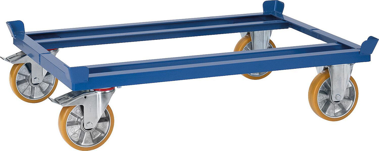 Paletten-Fahrgestell fetra® 22851 Tragkraft 1050kg Palettengröße 1200 x 800 mm