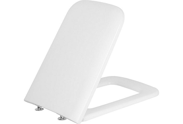 WC-Sitz Geberit ICon Square weiß, Softclose Befestigung von oben WC-Sitz Geberit ICon Square weiß, Softclose Befestigung von oben