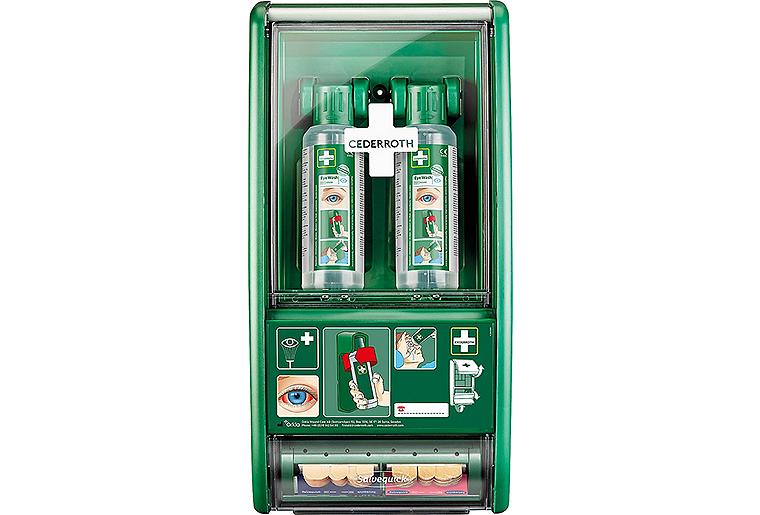Augenspül-Station mit Pflasterspender Cederroth 721500