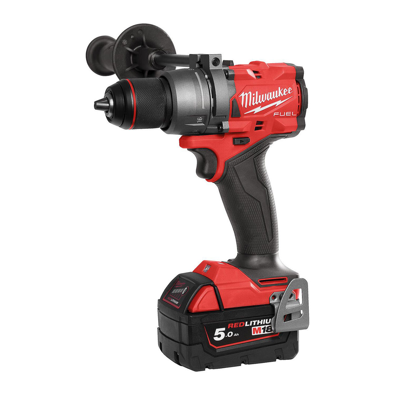Akku-Schlagbohrschrauber Milwaukee M18 FPD3-502X, 18 V mit 2x 5,0 Ah Akkus und Ladegerät Akku-Schlagbohrschrauber Milwaukee M18 FPD3-502X, 18 V mit 2x 5,0 Ah Akkus und Ladegerät
