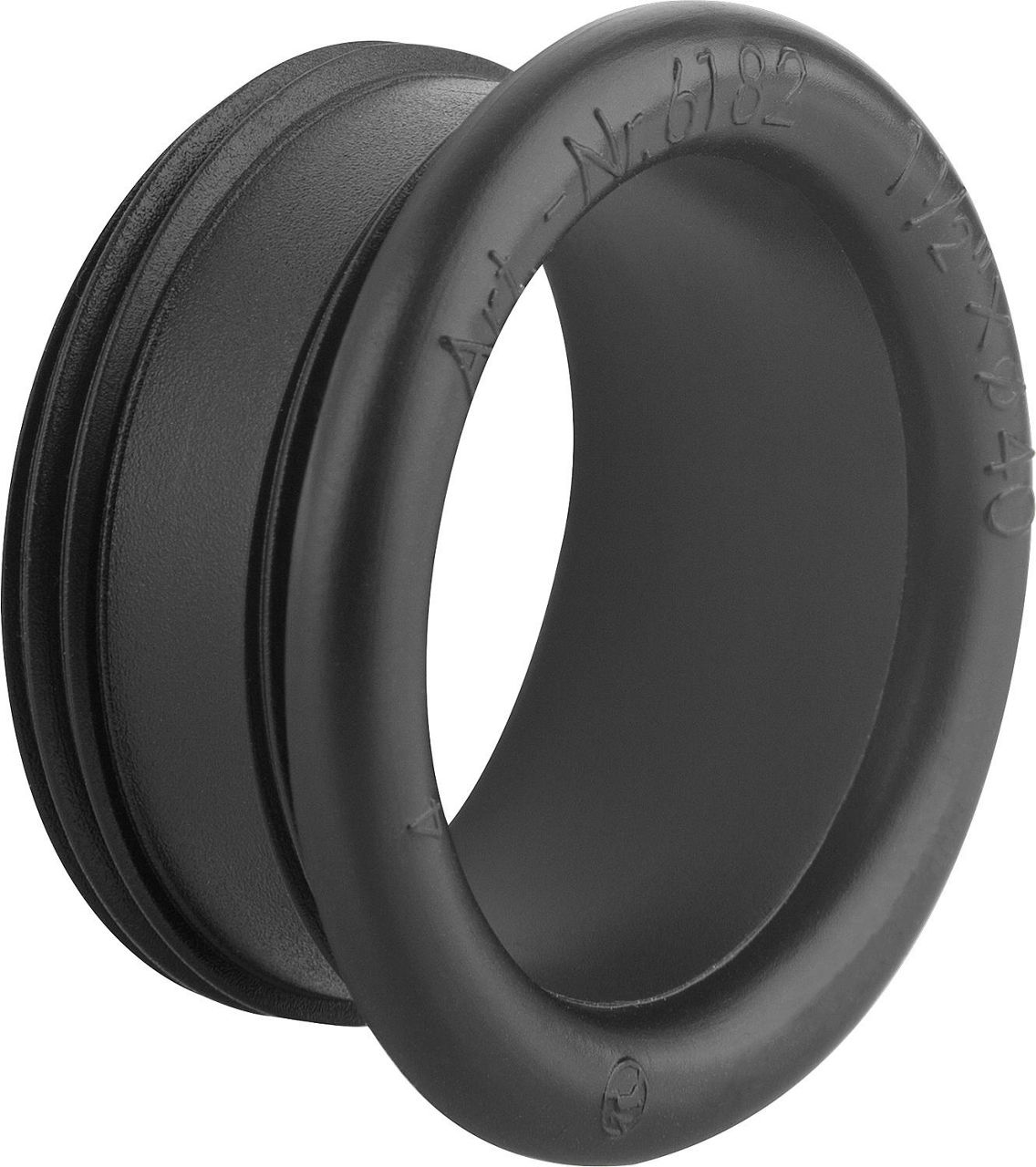 Gewinde-Nippel (Herberger Nippel) 1 1/2" x 40 mm Kunststoff-Qualität Art. 6182