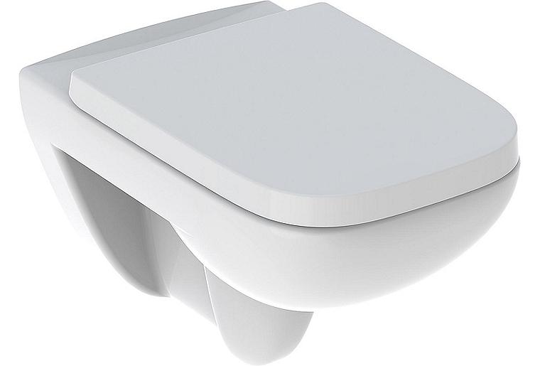 Combi-Pack Geberit Renova Plan, Wandtiefspül-WC & Sitz weiß, BxHxT: 355x345x540mm