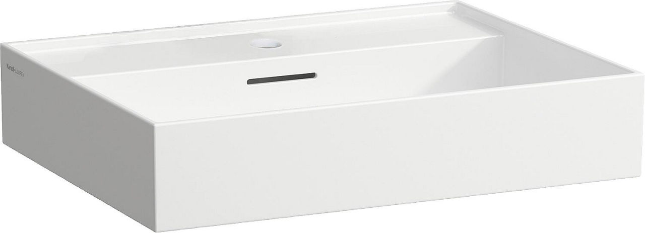 Waschtisch Laufen Kartell 600x460mm, weiß, mit Überlauf, 1 Hahnloch mittig Waschtisch Laufen Kartell 600x460mm, weiß, mit Überlauf, 1 Hahnloch mittig