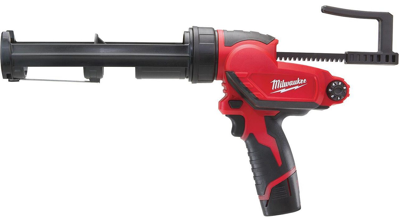 Akku-Kartuschenpresse Milwaukee M12PCG 310C-201B, 12V mit 1x 2,0 Ah Akku und Ladegerät Akku-Kartuschenpresse Milwaukee M12PCG 310C-201B, 12V mit 1x 2,0 Ah Akku und Ladegerät