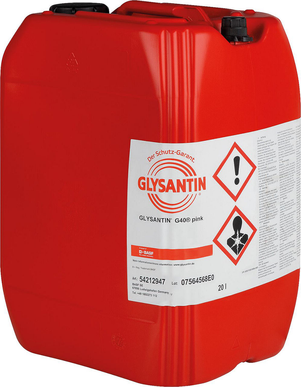 Kühlerschutzmittel GLYSANTIN® G40® ECO BMB Konzentrat 20l Kanister Kühlerschutzmittel GLYSANTIN® G40® ECO BMB Konzentrat 20l Kanister