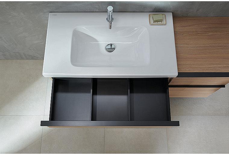 WTU+Keramik-WT Geberit iCon 900x705x485 mm Eiche/Griff Lava