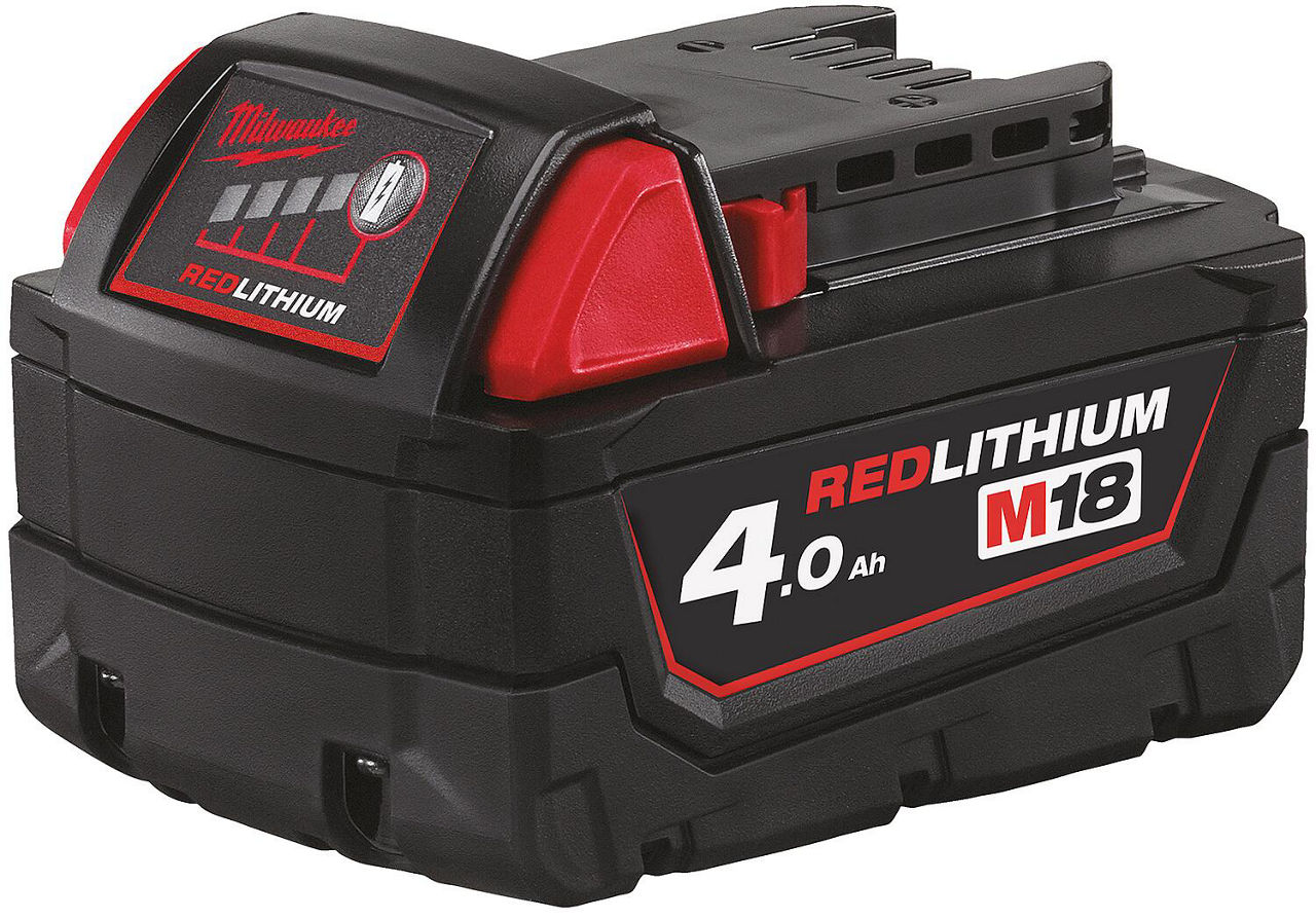 Ersatzakku Milwaukee M18B4, 18V 4.0 Ah Ersatzakku Milwaukee M18B4, 18V 4.0 Ah