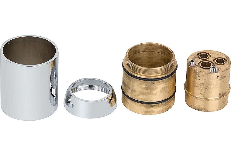 UP-Verlängerung für Wandwaschtisch- und UP-Brausemischer Serien Dokos, Evelia, Kos, Länge:35mm UP-Verlängerung für Wandwaschtisch- und UP-Brausemischer Serien Dokos, Evelia, Kos, Länge:35mm