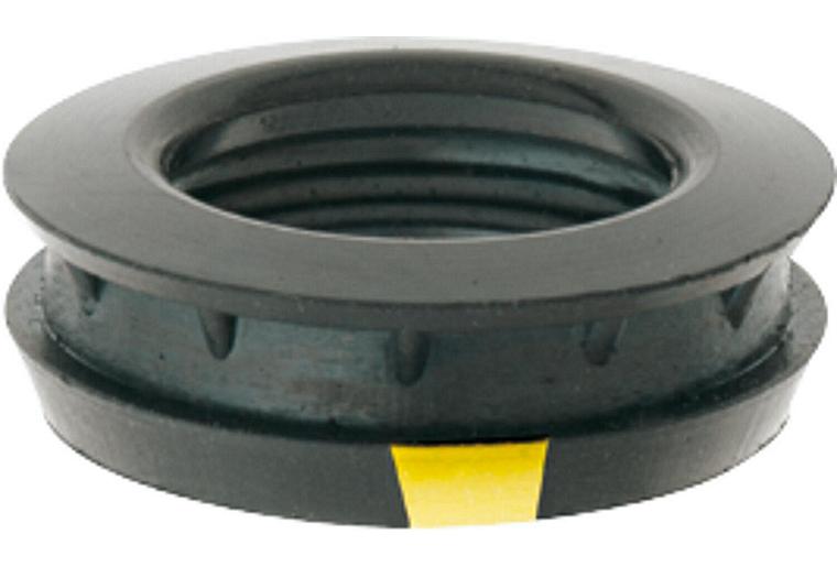 Geka plus-Hochleistungs- Formdichtring EPDM, Form 300, schwarz, gelb markiert, DIN 53505A