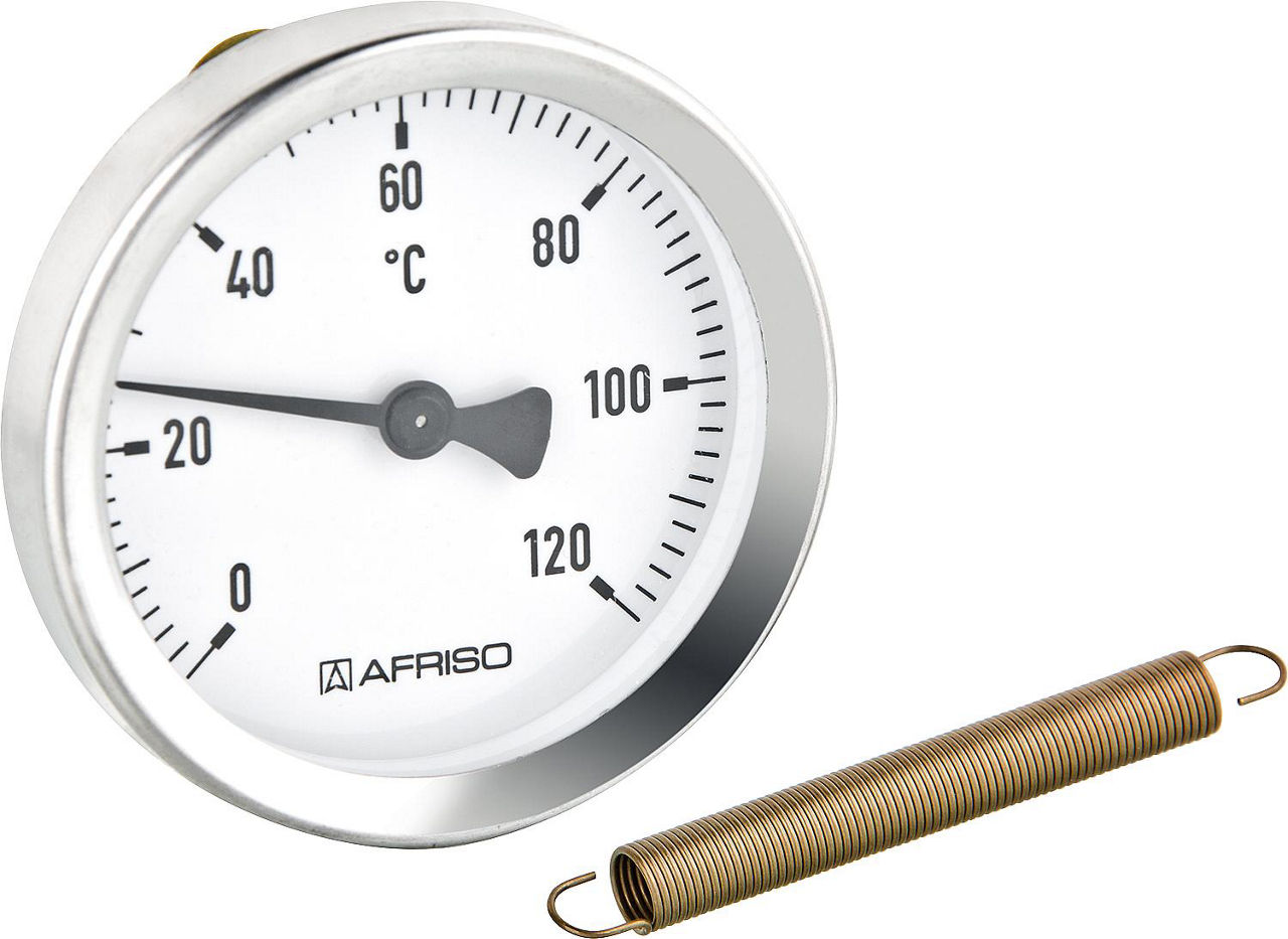 Anlegethermometer Bi 63 A Montagefeder von 3/8"-1 1/2" Anlegethermometer Bi 63 A Montagefeder von 3/8"-1 1/2"