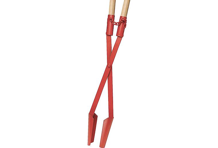 Ideal-Erdlochausheber Größe 1, rot, Eschenstiel Ideal-Erdlochausheber Größe 1, rot, Eschenstiel