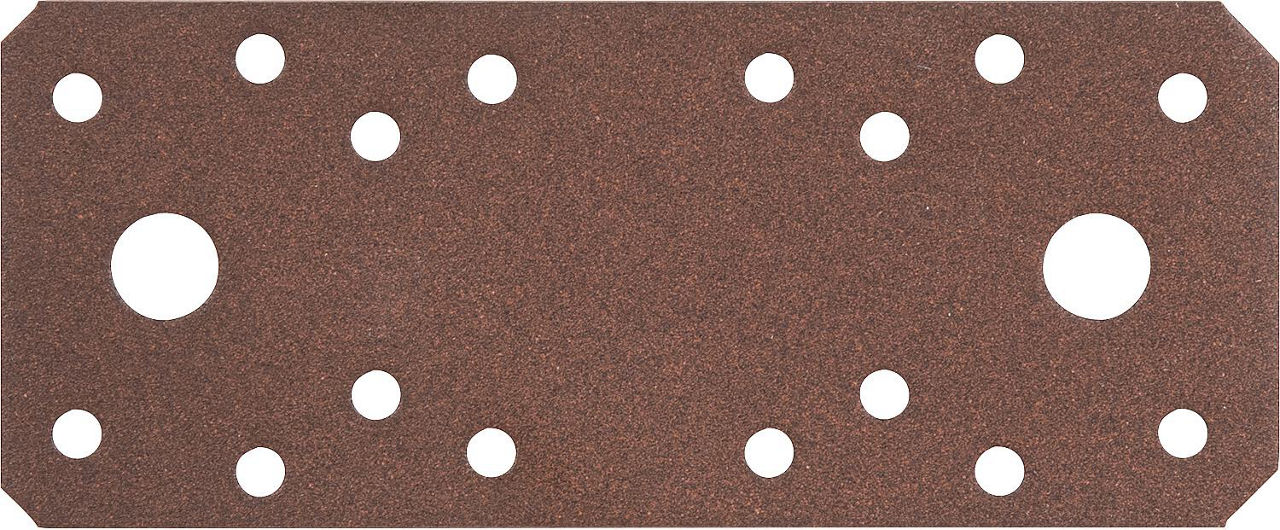 Flachverbinder DURAVIS® 133 x 55 x 2,5 mm, Material: Stahl, sendzimirverzinkt, Oberfläche: rostbraun Flachverbinder DURAVIS® 133 x 55 x 2,5 mm, Material: Stahl, sendzimirverzinkt, Oberfläche: rostbraun