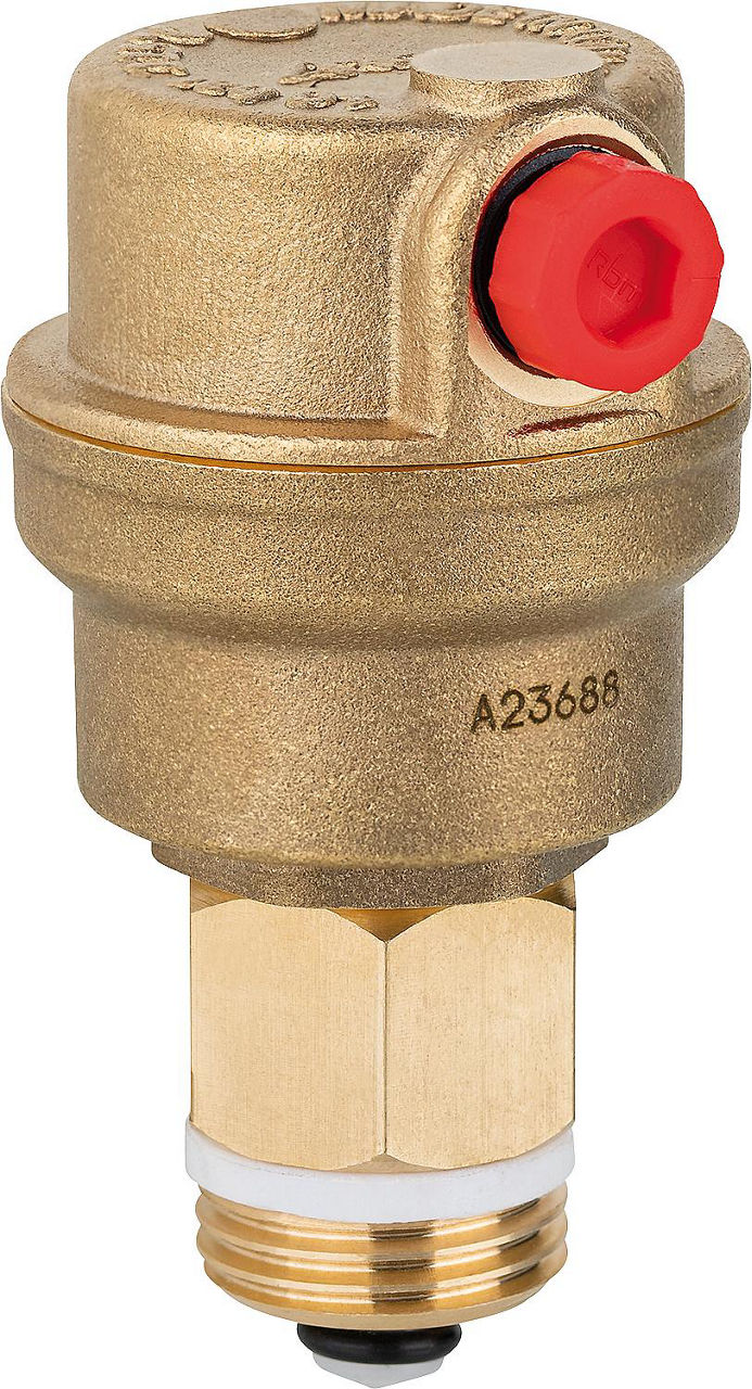 Schnellentlüfter Evenes Mini W mit Absperrung, DN15(1/2") Schnellentlüfter Evenes Mini W mit Absperrung, DN15(1/2")