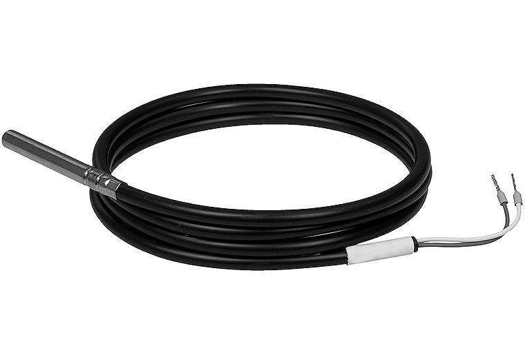 Hülsentemperaturfühler, PT100, 1m, Fühlerleitung PVC, HFP 100/P Hülsentemperaturfühler, PT100, 1m, Fühlerleitung PVC, HFP 100/P