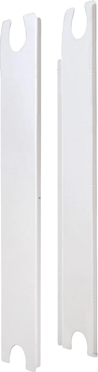 Seitenblenden-Set für Simun Super B4 - 350/100, weiß, RAL9010 Seitenblenden-Set für Simun Super B4 - 350/100, weiß, RAL9010