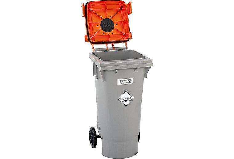 Spraydosen-Sammelbehälter Cemo 120l 11346 Spraydosen-Sammelbehälter Cemo 120l 11346