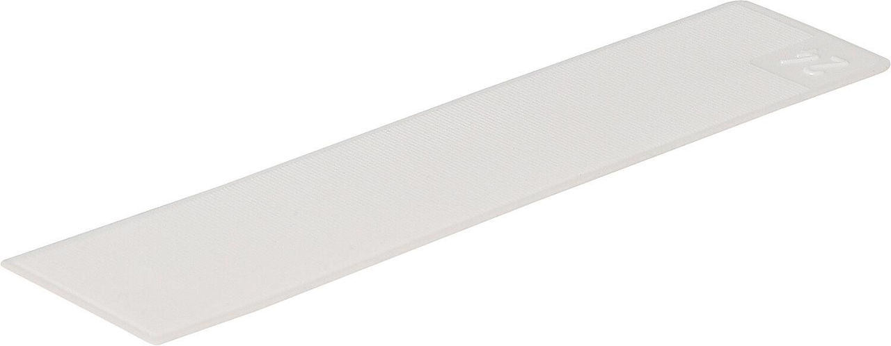 SILISTO® Distanzklötze, Classic 100X24X1 weiß VPE: 1000