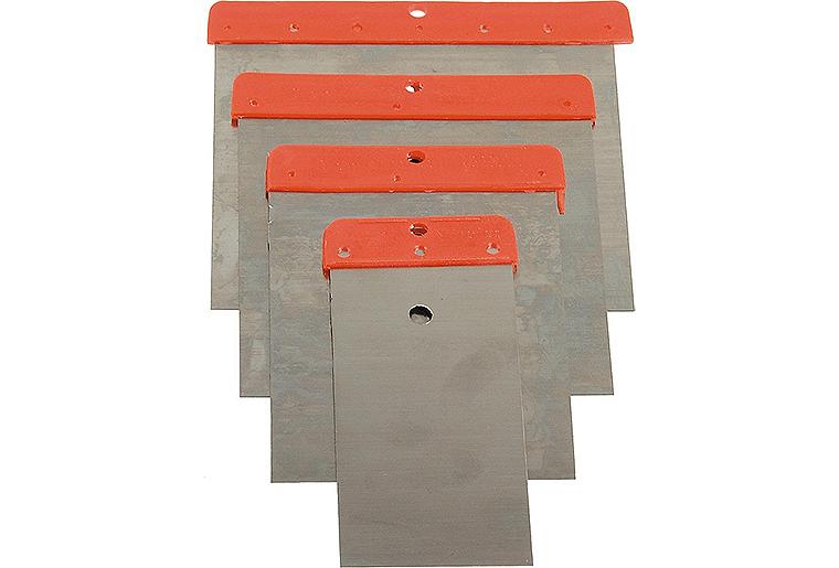 Japanspachtel-Set HAROMAC 4-teilig 50/80/100/120 mm Japanspachtel-Set HAROMAC 4-teilig 50/80/100/120 mm