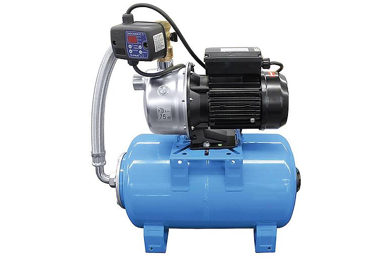Hauswasserwerk Evenes mit 20 L Membrandruckbehälter, 230 Volt