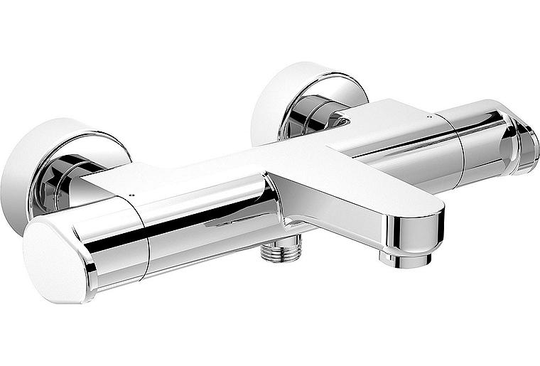 AP-Wannenthermostat Evica Ausladung 163 mm chrom AP-Wannenthermostat Evica Ausladung 163 mm chrom