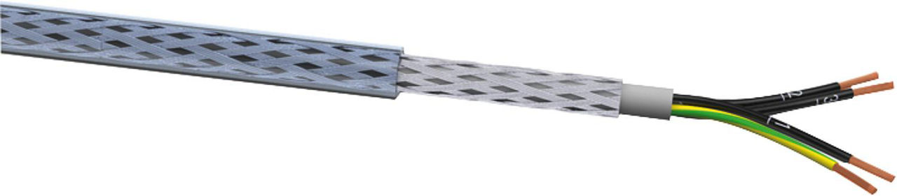 Steuerleitung Flex-JZ-CY 4 x 2,50, Rolle a 50m, geschirmt