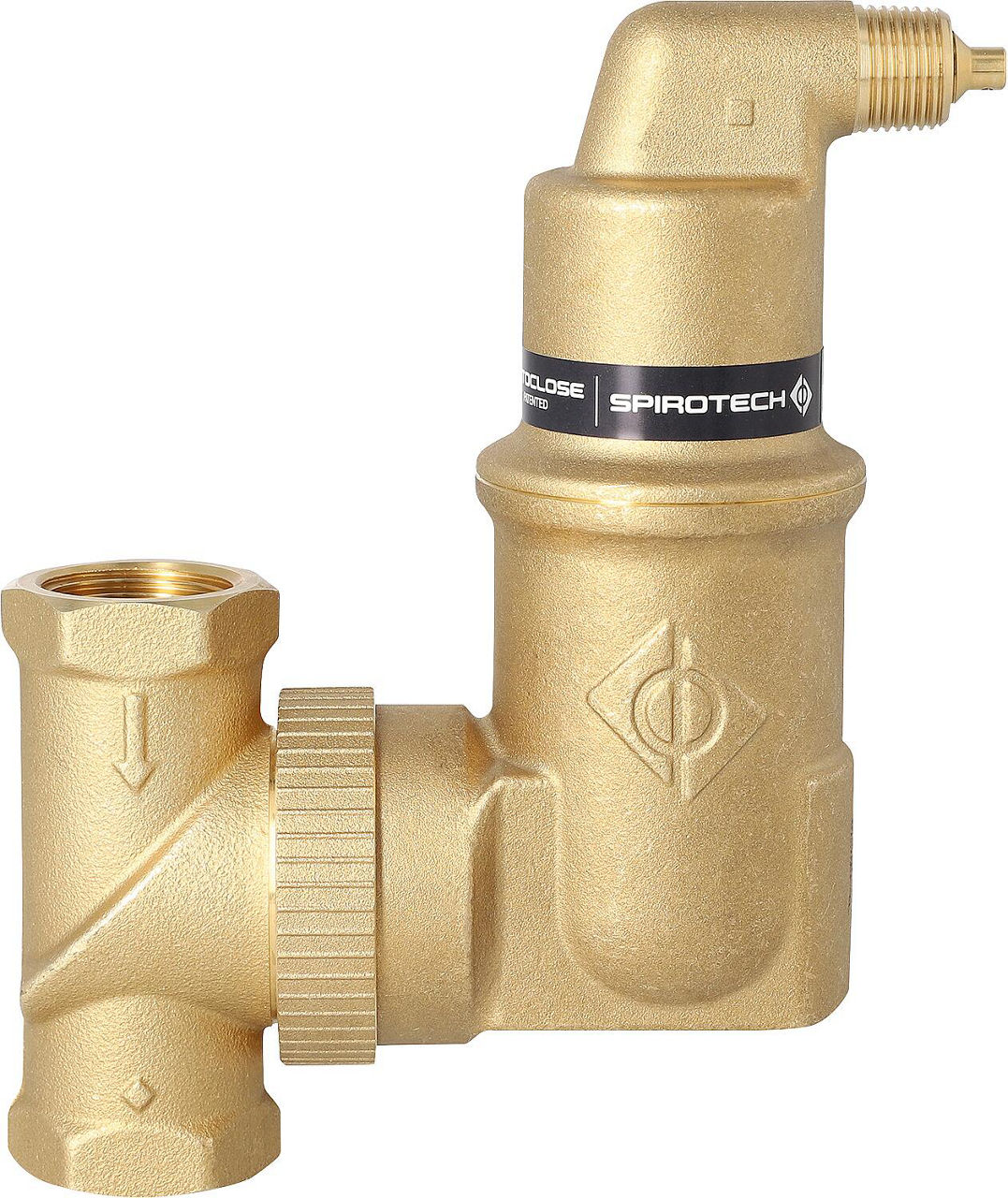 Mikroblasen-Luftabscheider Spirovent Solar AutoClose 3/4"IG