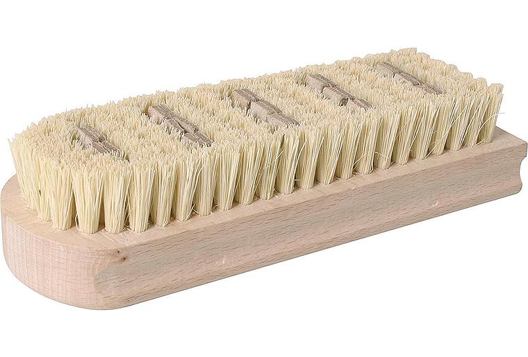 Beizglättebürste 3/7-Reihig, Fibrefasern/Leder 20mm