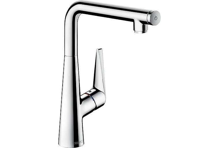 Spültischmischer Hansgrohe Talis Select S300 Schwenkauslauf Ausladung 248 mm chrom