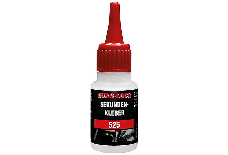Sekundenkleber (schwarz) EURO-LOCK E 525 (schlagfest) 20g Dosierflasche Sekundenkleber (schwarz) EURO-LOCK E 525 (schlagfest) 20g Dosierflasche
