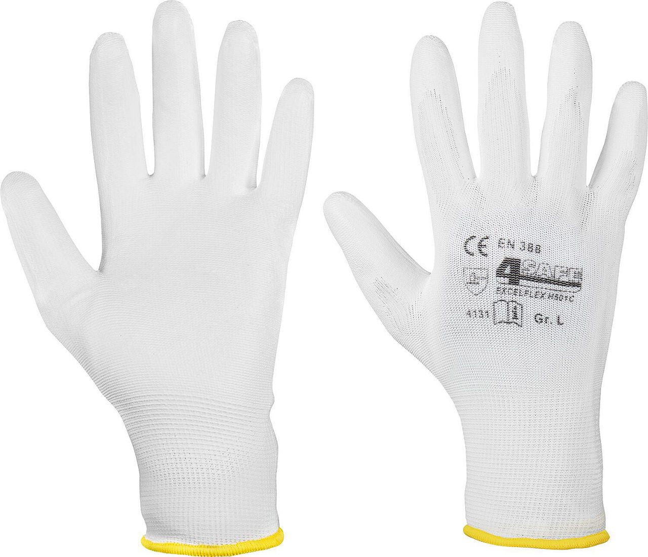 Arbeitshandschuh für Montage, Nylon weiß, Größe L Arbeitshandschuh für Montage, Nylon weiß, Größe L