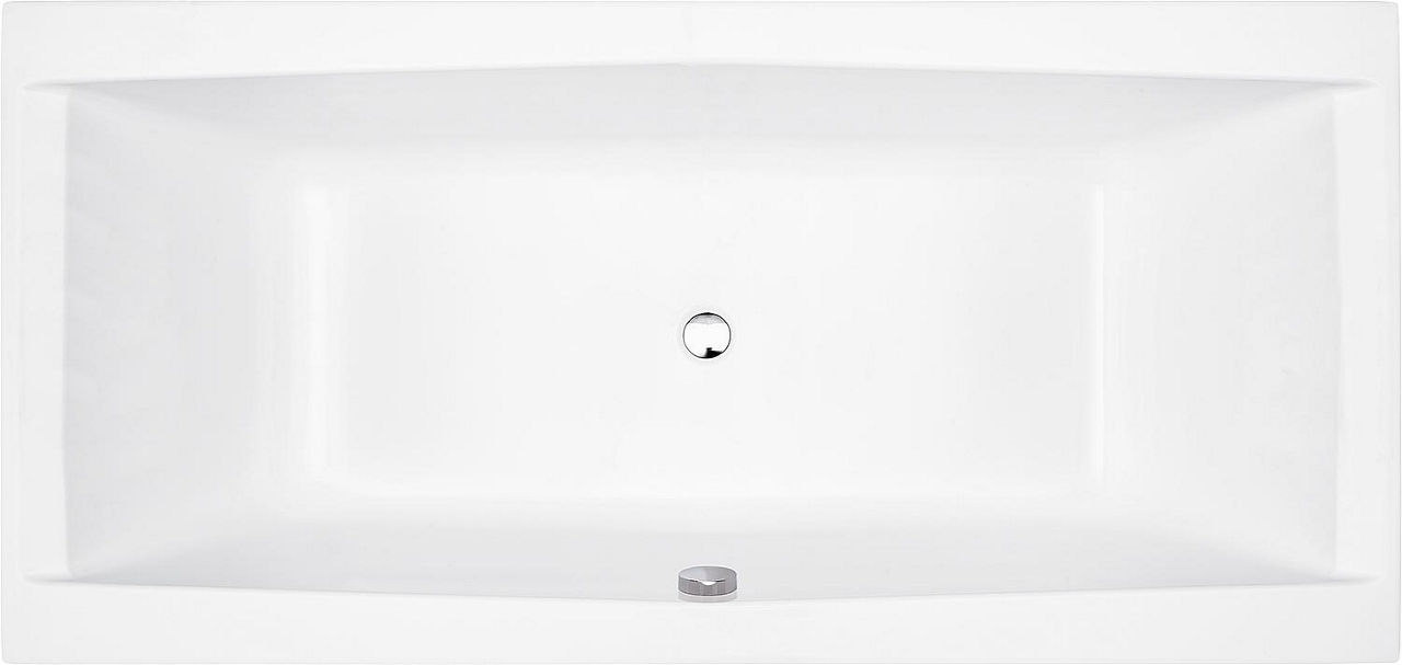 Duo-Badewanne Larcis 1900x500x900 mm Inhalt: 372 l Acryl, weiß