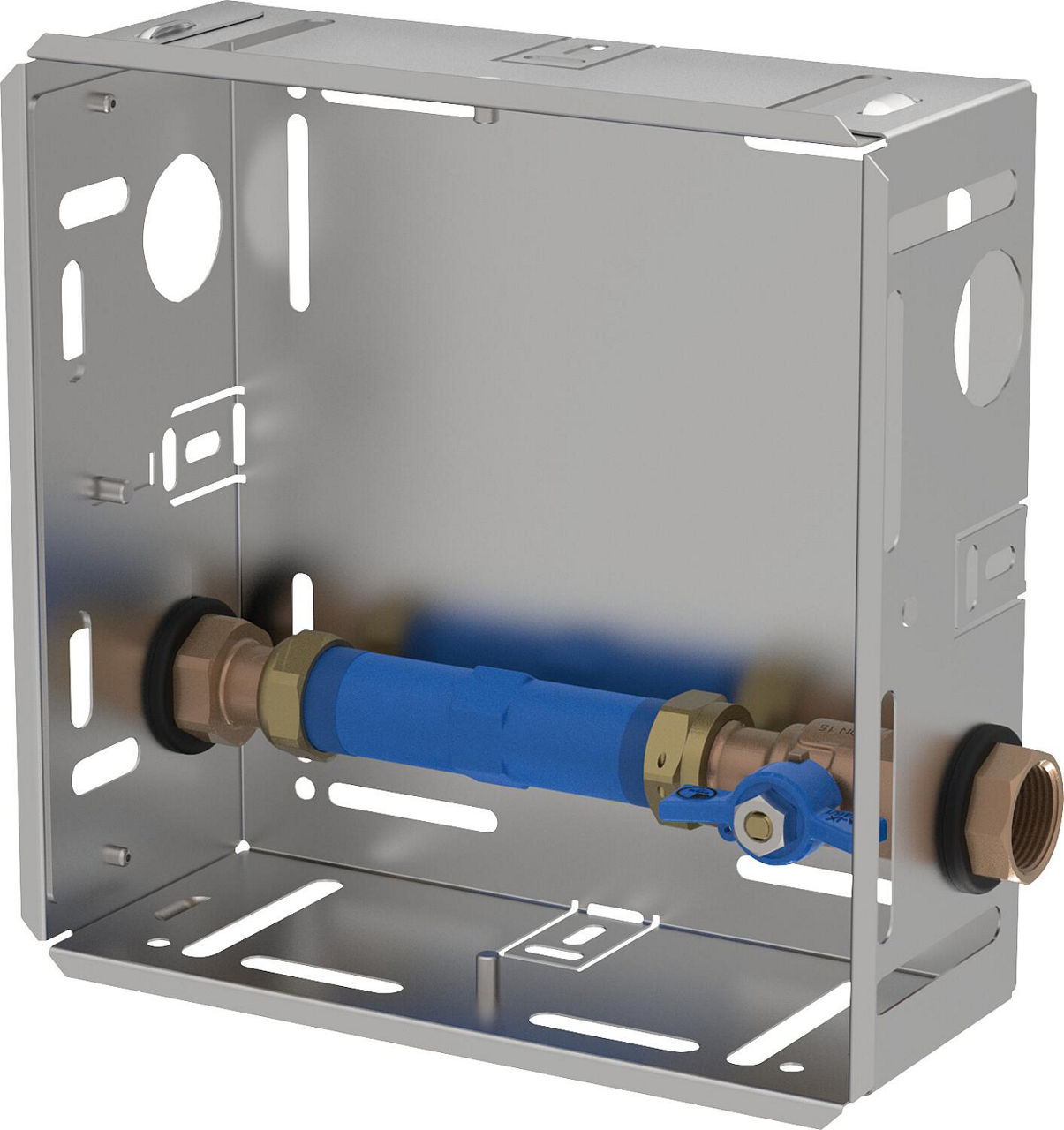 Wasserstation MSM-1LN110RG-KH-oA für 110mm Wasserzähler DN20 (3/4") Wasserstation MSM-1LN110RG-KH-oA für 110mm Wasserzähler DN20 (3/4")