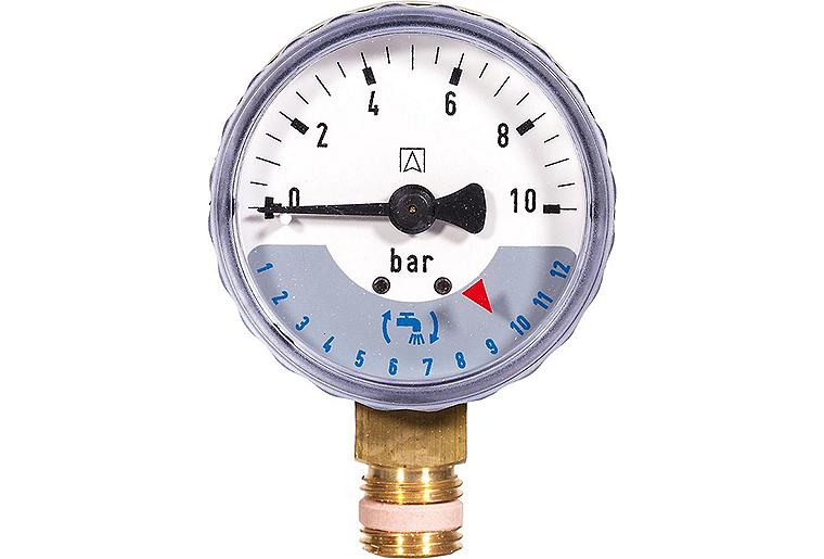 Manometer 0-10bar M70AF-A10MR