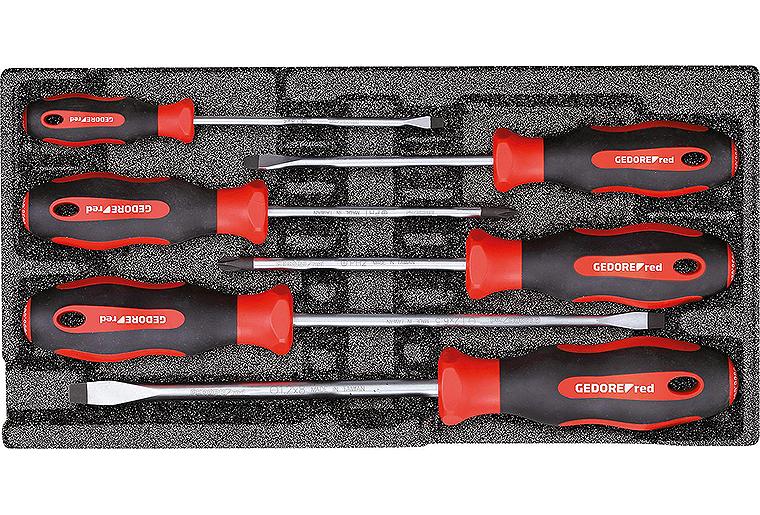 Schraubendrehersatz GEDORE red 6-teilig Schlitz/Phillips