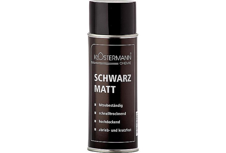 Acryl-Schwarz-Matt-Spray KLOSTERMANN 400ml Sprühdose Acryl-Schwarz-Matt-Spray KLOSTERMANN 400ml Sprühdose