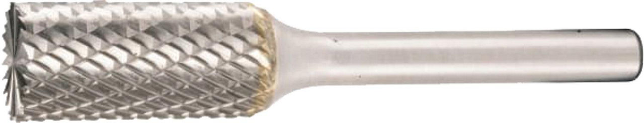 Hartmetall-Fräser KLINGSPOR zylindrisch mit Stirnverzahnung Ø 12,7mm, L: 70mm Hartmetall-Fräser KLINGSPOR zylindrisch mit Stirnverzahnung Ø 12,7mm, L: 70mm