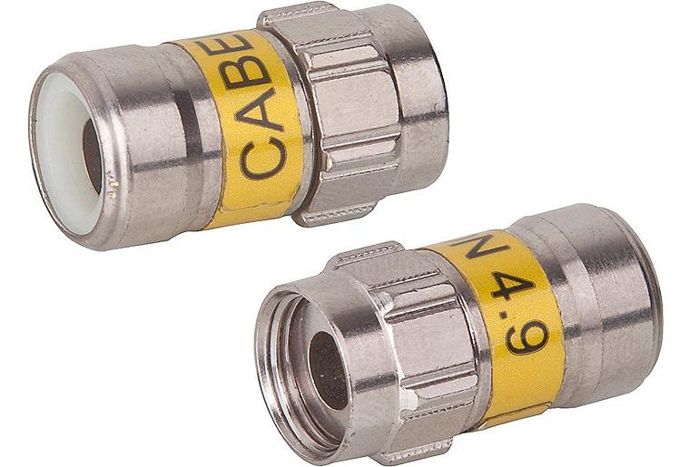 C F-Stecker "self install" 4.9, VPE=100 Stück