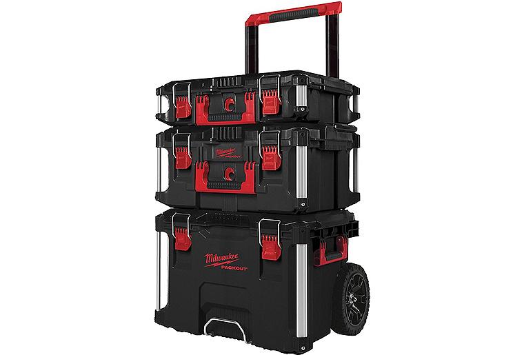 Transportkoffer-Set Milwaukee PACKOUT, 3-teilig