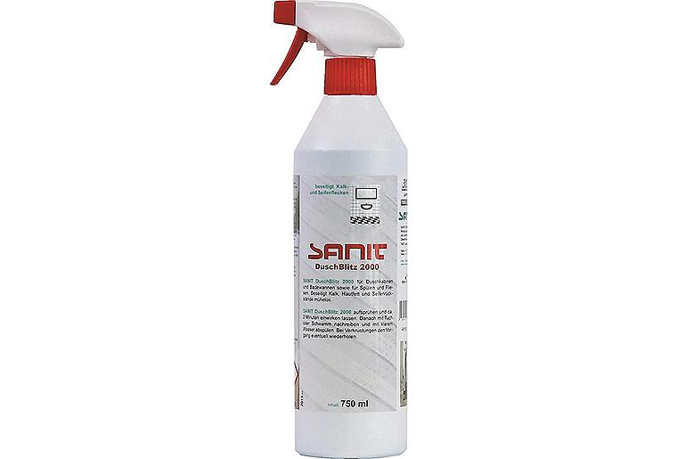 Duschkabinen-Reiniger SANIT DuschBlitz 2000, 750ml Handzerstäuber Duschkabinen-Reiniger SANIT DuschBlitz 2000, 750ml Handzerstäuber