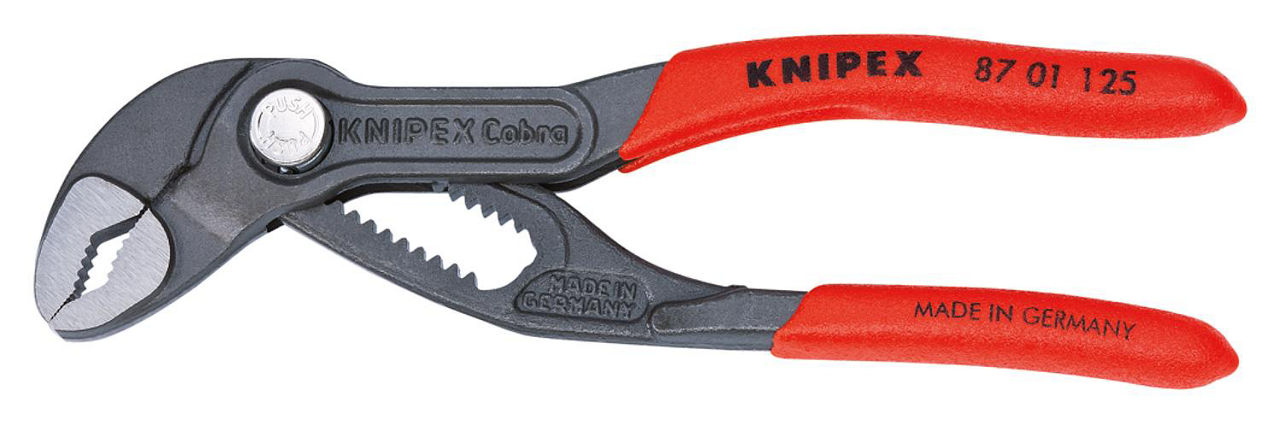 Wasserpumpenzange KNIPEX Cobra®, Länge (mm): 125 Wasserpumpenzange KNIPEX Cobra®, Länge (mm): 125