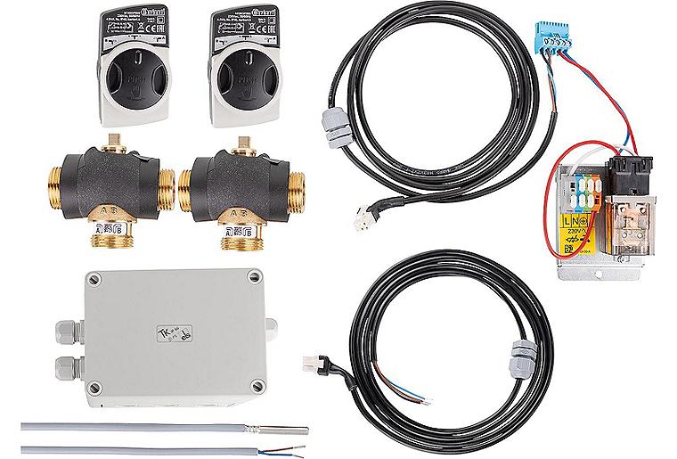 Einbindung Puffer mit Warmwassererzeugung AE für HT/HP/LWPM Einbindung Puffer mit Warmwassererzeugung AE für HT/HP/LWPM