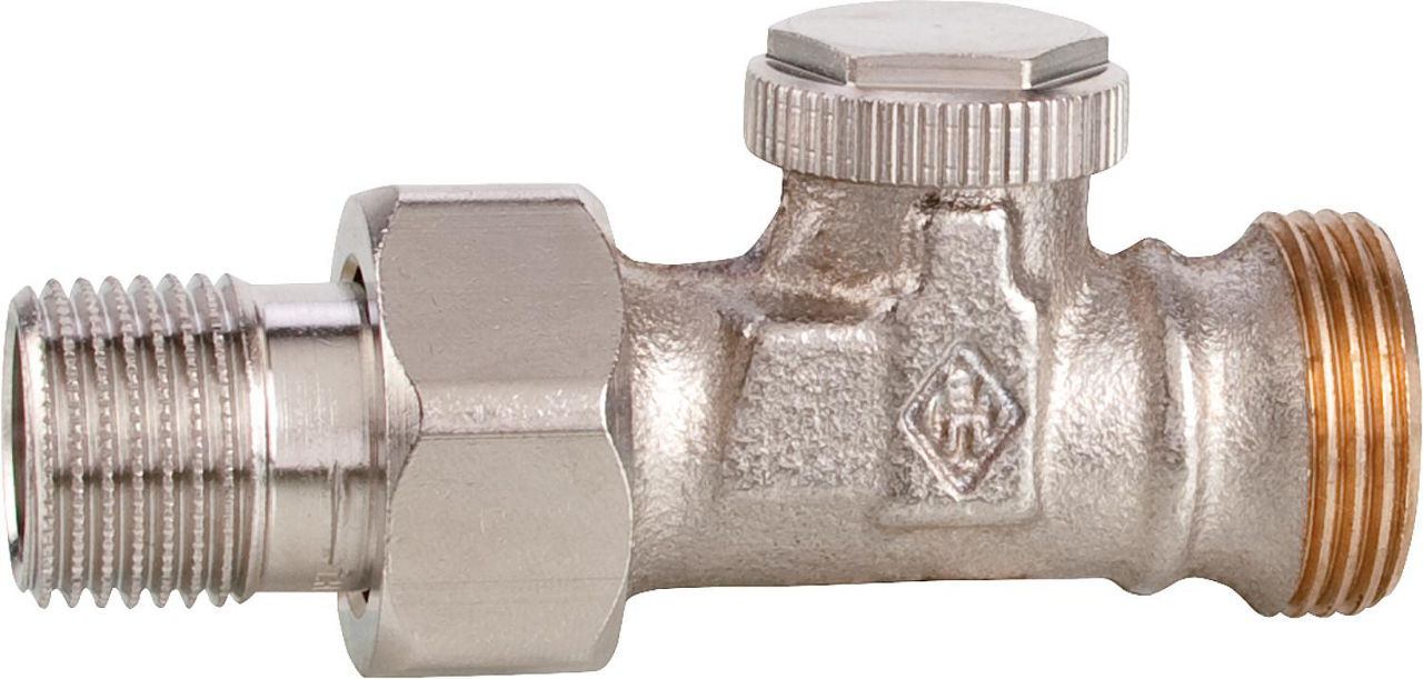 Rücklaufverschraubung IMI Regutec DN15 (1/2") x Eurokonus, Durchgang Rücklaufverschraubung IMI Regutec DN15 (1/2") x Eurokonus, Durchgang