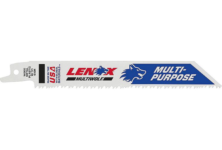 Säbelsägeblätter Lenox MULTIWOLF™ WAVE EDGE™, Länge 152 mm, 10 TPI, VPE 5 Stück
