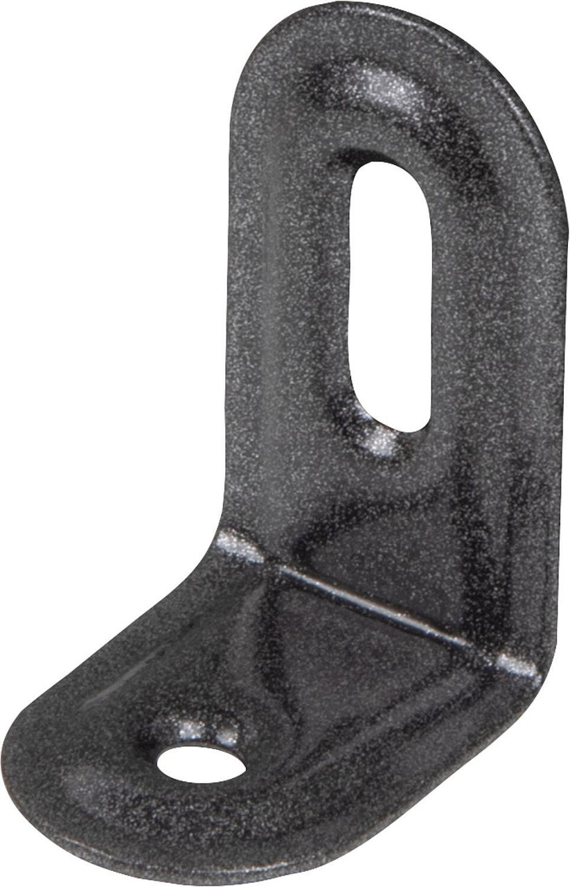 Verstellwinkel DURAVIS® 2 x 40 x 22 mm, geprägt, Material: Stahl, blau verzinkt, Oberfläche: schwarz-diamant Verstellwinkel DURAVIS® 2 x 40 x 22 mm, geprägt, Material: Stahl, blau verzinkt, Oberfläche: schwarz-diamant