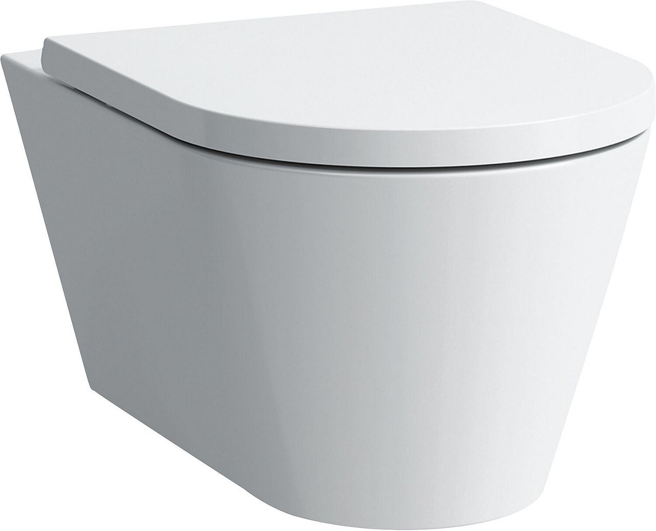 Combi-Pack Laufen Kartell Wand-Tiefspül-WC mit LCC, weiß, spülrandlos, WC-Sitz Softclose Combi-Pack Laufen Kartell Wand-Tiefspül-WC mit LCC, weiß, spülrandlos, WC-Sitz Softclose