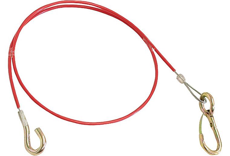 Handbrems-Abreißseil, komplett mit Haken, Lg. 900 mm