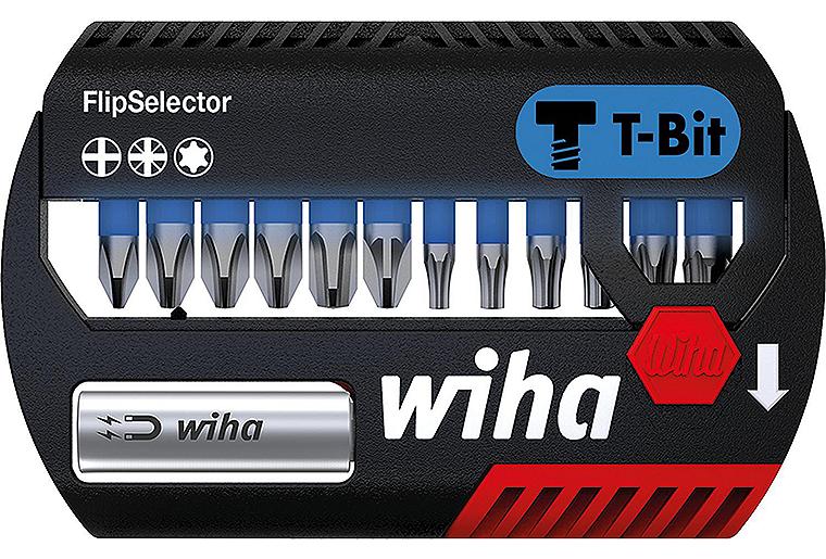 Bitset WIHA® T - Bit 13 - teilig Philips, Pozidriv und TORX®