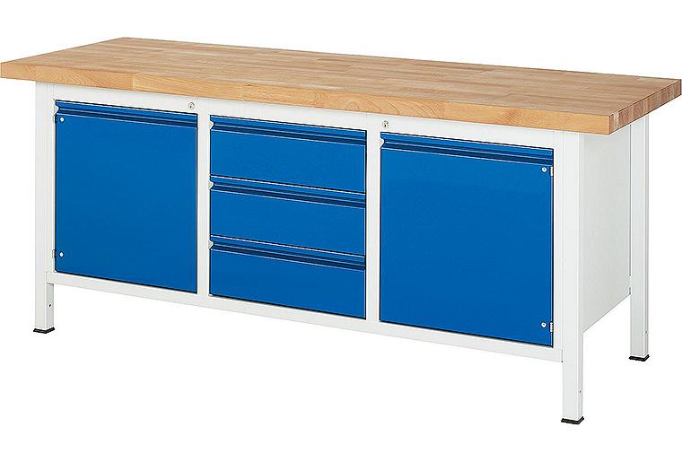 Werkbank RAU 8569 Serie Basic-8 2000 x 840 x 700 mm Werkbank RAU 8569 Serie Basic-8 2000 x 840 x 700 mm